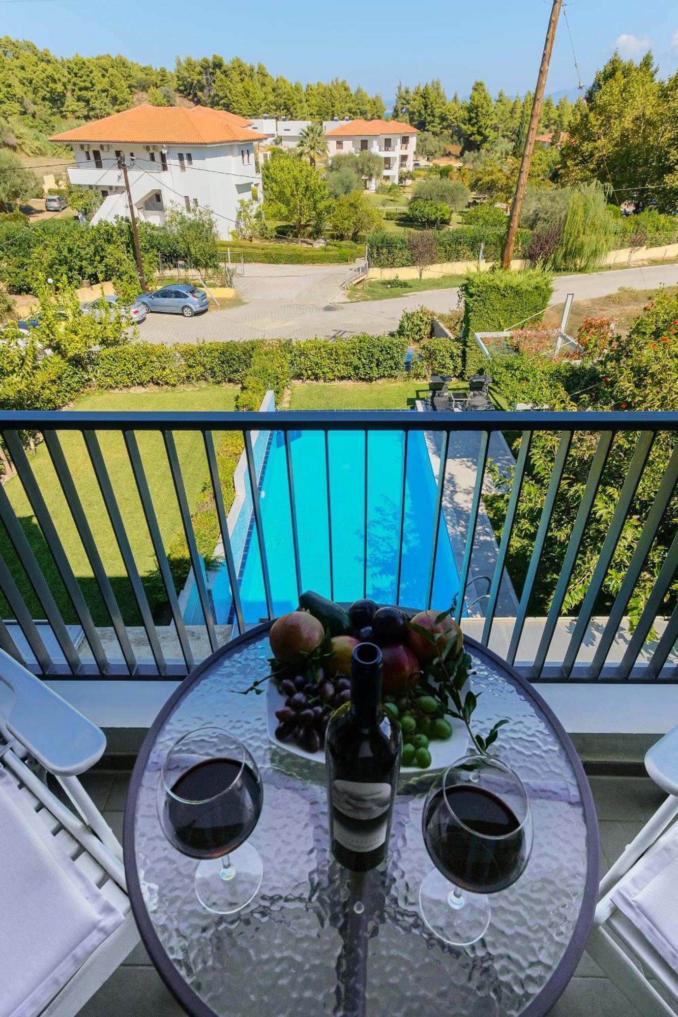 Deluxe Chrousso Pool Villa 帕利乌里翁 外观 照片
