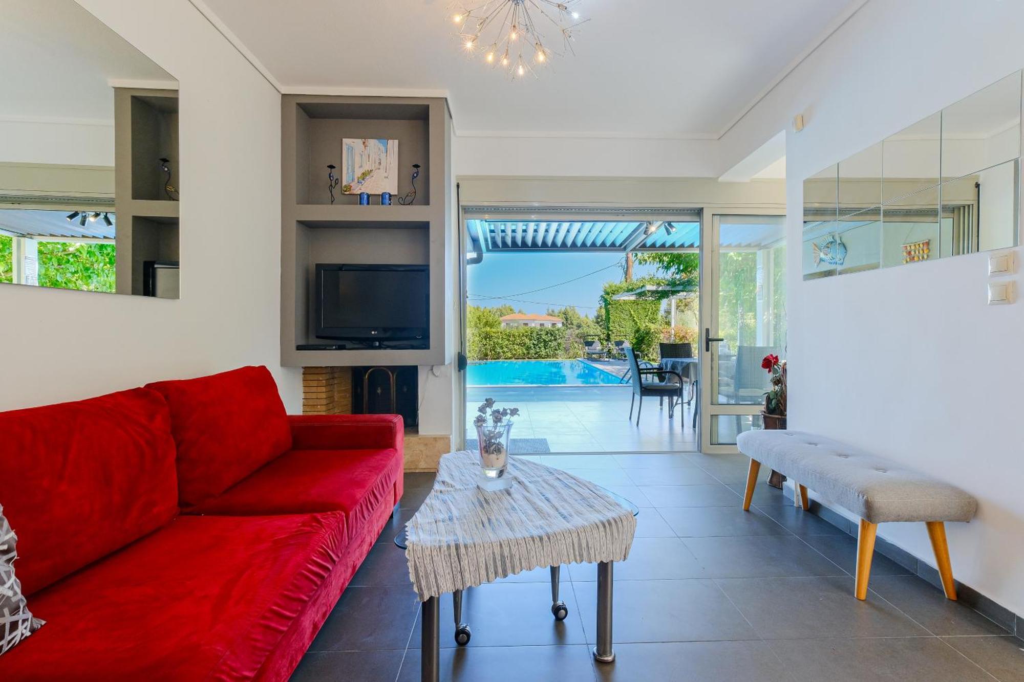 Deluxe Chrousso Pool Villa 帕利乌里翁 外观 照片
