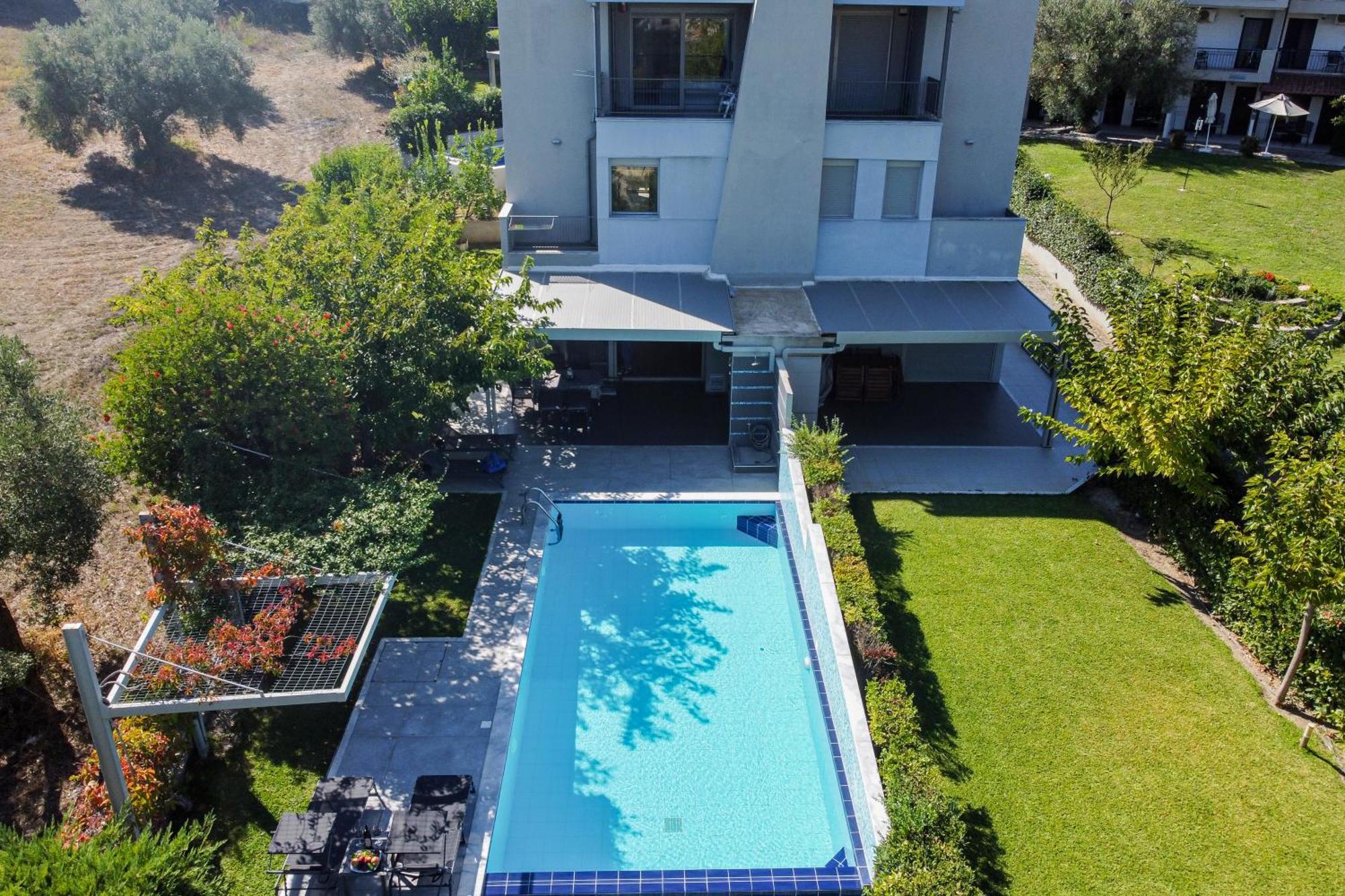 Deluxe Chrousso Pool Villa 帕利乌里翁 外观 照片